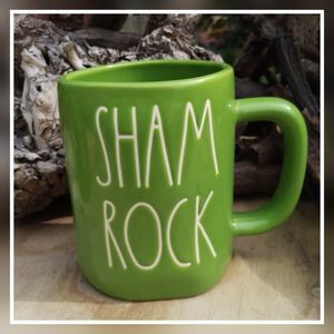 Rae Dunn Artisan Collection "Shamrock" Mug